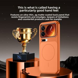 MANJITU | Matt Magnetic Magsafe Ultra-Thin Full Coverage Shockproof Protective Case