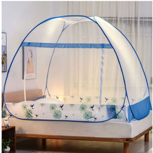 Princess Style Mosquito Net Foldable No-Install Anti-Fall 1.2m 1.5m Single Double Bed Dormitory Home Use Yurt Mongolian Tent