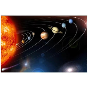 Oil Painting By Numbers Planets Universe Galaxy DIY Number Drawing Canvas Pictures By Numbers Home Decor Large Size
