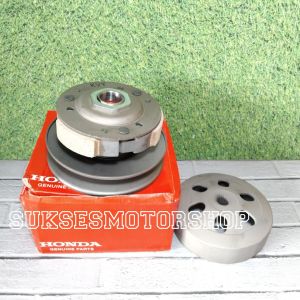 puly pully pulley  poli assy beserta per kampas ganda assy dan mangkok honda  beat lama scoopy spacy karbu kvy