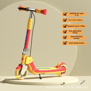 LIWAN | Childrens Two-Wheeled Scooter for Ages 6–12–15: Foldable Scooter for Boys and Girls