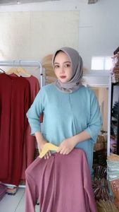 ( cod ) PROMO//Pakean Baju Gamis Abaya Turkey Turki syari Arab termurah jumbo polos