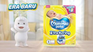 MamyPoko Pants X-tra Kering M48: Popok Celana Super Kering untuk Bayi Aktif