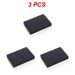 3pcs/5pcs Black Nano Sponge Emery Cleaning Brush Rust Stain Remover for Kitchen Pots High Density Foam Pad Tool Box Insert Wipe