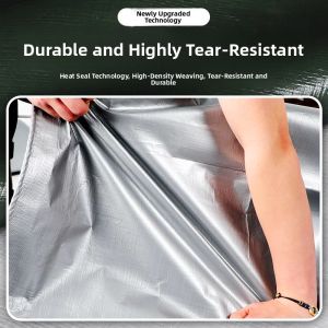 MONLEYTA | Thickened Waterproof Oil Canvas Sunshade Net Rainproof Heat Insulation Sun Protection Net Shelter Tent Cloth MONLEYTA Brand