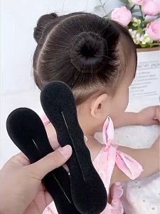 6pcs Scrunchie Sanggul Rambut DIY Donut Bun Sharper Magical Sponges Head Styling Tools Hair Accessories 甜甜圈丸子盘发造型器
