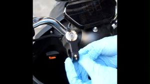 Saklar LED Stainless Stang Motor & Tombol On Off Push Button Switch Besi