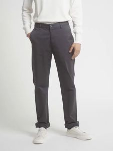 GIORDANO Men Pants Easy Care Stretchy Pants Mid Low Rise Inner Elastic Waistband Simple Basic Fashoin Casual Pants 01112057