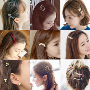 Kẹp Tóc Nữ Phong Cách Hàn Quốc Nhật Bản Kẹp Tóc Mái Lệch Phụ Kiện Tóc Cho Người Lớn Kẹp Tóc Kiểu Rừng Retro Phụ Kiện Tóc