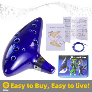 Fast Shipping Ceramic Ocarina: A Beginner's Guide to the 12 Hole Alto Mid-tone Tone C Flute