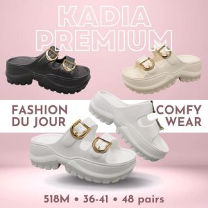 Sandal Wanita Karet  Nyaman Enteng Anti Slip Anti Air Awet Dan Nyaman