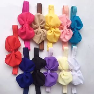 [READY STOCK KL] Baby Girl Hair Headband Colorful Ribbon |Lace Flower Bow Baby|Infant Kids Hair Accessories| Girl Newborn Bows Bowknot|Cekak Rambut Reben Bayi Baru Lahir 婴儿宝宝可爱蝴蝶结发带