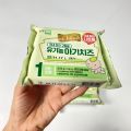 Pho mai tách muối HÀN QUỐC ăn dặm cho bé từ 6 tháng. 