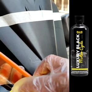 PERMANEN penghitam body dashboard motor / mobil 100ml DIHAR LUXURY BLACK