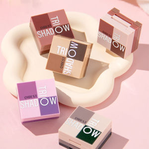 1 Bảng Phấn Mắt 3 Trong 1 Đa Chức Năng Tông Màu Trung Tính Trang Điểm Di Động Với Lớp Hoàn Thiện Lì Và Bóng Dễ Tán