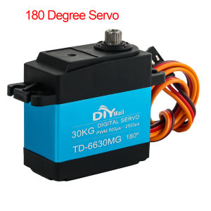 TD-6630MG 30kg Digital Servo 4.8-8.4V 180/270/360° Multi-Mode Motor High Speed for Heavy-Duty RC Industrial Robotic Arm Crawler