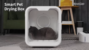 MeeGoo Pet Smart Dryer Fully Auto Cat/Dog Grooming Drying Box Ultra Quiet Sterilization Deodorant