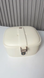 Vusign Dispenser Beras Full Tertutup Anti Kutu Debu 5 KG Tempat Penyimpanan Wadah Beras Serbaguna Aesthetic VS984