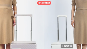 New 2025 L.OHE Foldable Shopping Cart Trolley 50L/75L  4W  Widened Pull rod Aluminium handle 360 Degree Metal wheel Upgrade Mental Wheel