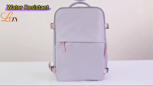 LEXY Tas Ransel Traveling Wanita Tahan Air Kapasitas Besar Outdoors Multifungs Tas Sekolah Wanita