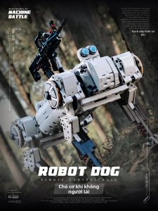 JINGGUAN | Electric Remote Control Smart Robotic Dog Building Toy