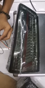 Toyota Innova 2016 to 2022 LED Tail Light Tail Lamp Assembly White Lining