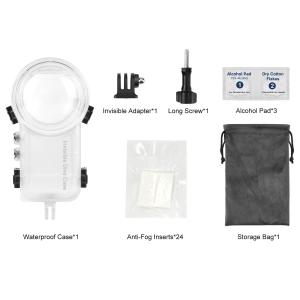 PULUZ | PULUZ 50m Waterproof Sealed Diving Case For Insta360 X4 Underwater Protective Shell Cover Sport Action Camera Accessories
