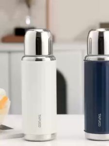 Bình giữ nhiệt có nút bấm TAFUCO Ionic One Touch 480ml Inox 316 giữ nhiệt lên đến 36h