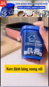 Bột tẩy rửa đa năng - Vệ sinh nhà bếp nhà tắm - Bột tẩy trắng xoong nồi chảo nhập khẩu Hàn Quốc ĐẢM BẢO VỆ SINH KHÔNG CÓ HẠI CHO SỨC KHOẺ