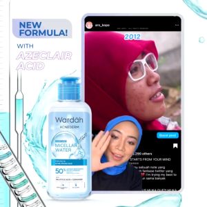 Wardah Acnederm Acne Care Micellar Water 100ml