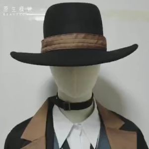 Anime Bungo Stray Dogs Cosplay Chuya Nakahara Costume Wig Jacket Hat Women Men Uniform Suit