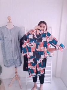 ชุดนอนเด็กผ้าซาติน ชุดนอนเด็กโต ลายใหม่ น่ารัก