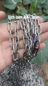 Dây xích INOX 304 - Ø 2mm Dây Xích Inox Bền Đẹp 10 Mét 30 Mét 1 Mét Dây Xích Oem Bảo Hành 1 Tháng Tại Việt Nam - Lazada