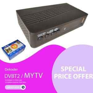 MYTV/DVB T2 Dekoder Set Box myFreeview HD TV