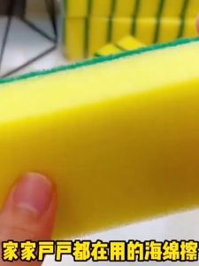 Dishwashing Sponge Cleaning Sponge Scouring Pad Kitchen Magic Sponge Brush Span Cuci Pinggan Mangkuk 厨房洗碗海绵擦