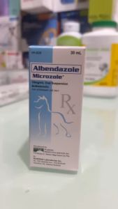 30ml Microzole Albendazole Anthelmintic Dewormer All Stages Adult Puppy Kitten Pet Essential