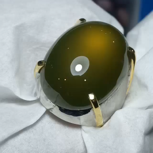 CINCIN BATU BIO SOLAR JUMBO RING PERAK