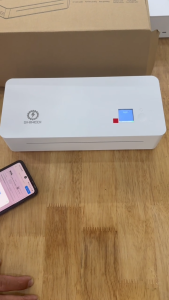 Máy in A4 bluetooth mini sạc pin A4LE SHINEDI kết nối tất cả các thiết bị điện thoại laptop máy tính nhỏ gọn dễ mang đi