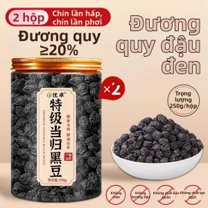 Bánh Kẹo Nhân Sâm và Đậu Đen Bổ Máu Tăng Trưởng Tóc
