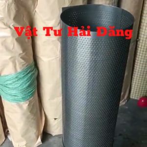 ( Khổ 1M x Dài 2M) Tôn Dầu Đục Lỗ Tròn 2li