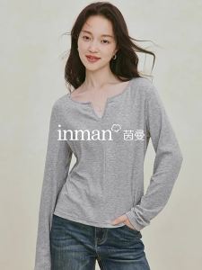 INMAN | Elegant V-Neck T-Shirt