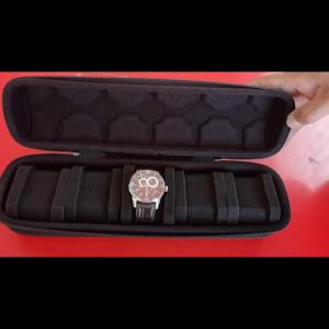 2-10 Slots Watch Box Organizer Watch Travel Zipper Storage Box Portable Watch Display Storage Case Fits All Smart Wristwatches