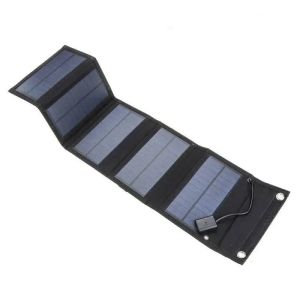 70/40W Foldable Solar Panel 5V USB Portable Battery Charger for Cell Phone Outdoor Waterproof Power Bank for Camping Accessories