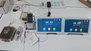 ANJIELO 【2-Wire】TUYA Smart Video intercom doorbell Wired 1080P Waterproof Camera WIFI 7/10inch IPS touch screen Support IP CCTV