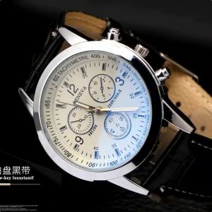 Jam Kulit Anti Air Fashion Jane Blu-Ray Belt Luminous Life Waterproof Leisure Automatic Quartz Watch