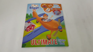 Blippi Ultimate Sticker Puzzles Mazes & Colouring Activity Book With 150+ Stickers For Kids