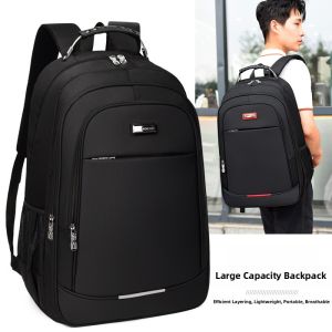 Mens Large Capacity Business Travel Backpack Computer Bag Shoulder Bag for High School Junior High College Students And Business Trips