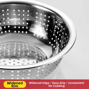 Non-magnetic Stainless Steel Rice Sieve Reinforced with Flanged Rim Large Holes