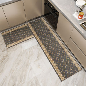 Kitchen Floor Mats Water Absorption and Oil Absorption Carpets Household Dirt resistant Nordic Carpet Long Runner Rug Non-Slip Foot Pad Wear Resistant Entrance Door Mat Bathroom Carpet