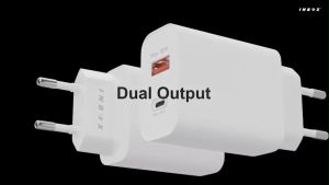 Inbox SVC-1 Kepala Charger 45W Dual Port Super VOOC Fast Charging Adaptor Adapter